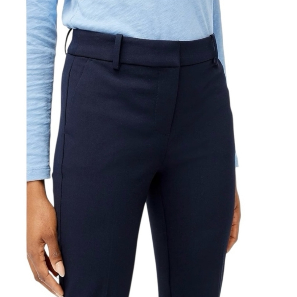 J. Crew Slim Cropped Ruby Pant in Stretch Twill - Picture 2 of 5